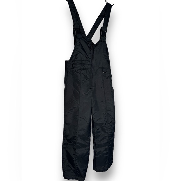 Zermatt youth Small Snow Bibs Black - Picture 4 of 7